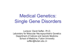 Gene Disorders1（Saffen）