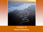 Ch. 14 Water pollution