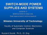 Elektroniczne Układy i Systemy Zasilania