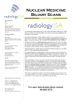 Nuclear Medicine Biliary Scans