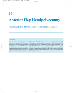 19 Anterior Flap Hemipelvectomy