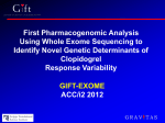 On-Treatment Reactivity and Variant Loci at 12-24 hours Post