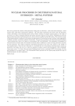 nuclear processes in deuterium/natural hydrogen