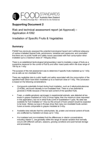 (at Approval) – Application A1092 - Food Standards Australia New