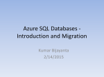 Introduction to Azure SQL Databases