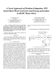 A Novel Approach of Position Estimation, PFC based Buck