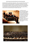 Carnegie Hall, New York - Guernsey Choral and Orchestral Society