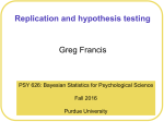 PPT slides for 25 August - Psychological Sciences