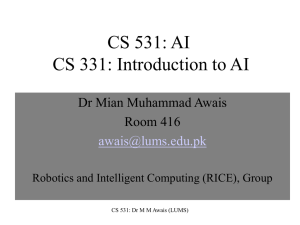 Introduction to AI