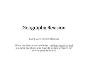 Geography Revision - Christ the King College