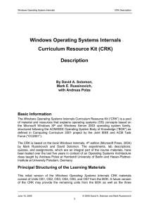 A. Windows Networking – (Supplementary/Advanced)