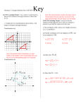 Geometry 2: Triangle Similarity Part 1 REVIEW Key G