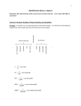 1 Math 090 Exam 5 Review – Chapter 6 Remember that material