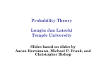 IntroProb - CIS @ Temple University