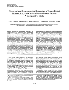 A Comparative Study - Carlos Ibanez Lab @ KI