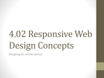 4.02 Responsive Web Design Concepts