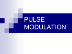 PULSE MODULATION