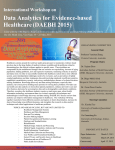 Data Analytics for Evidence-based Healthcare (DAEBH 2015)