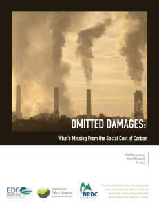 Omitted Damages What`s Missing from the Social Cost of Carbon.indd