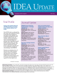 Accrual Update Trial Profile - North Central Cancer Treatment Group