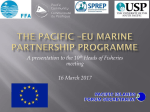 Fisheries and the EDF 11 Regional Programme