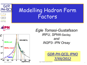 GDR-PH-QCD, IPNO 7/XII/2012