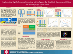 Implementing High Performance Computing with the Apache Big