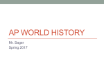 File - Mr. Sager AP World History
