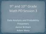 Data Analysis and Probability - southmathpd