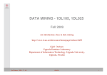 data mining - Department of Information Technology