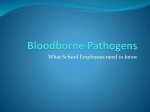 Bloodborne Pathogens - Glen Ridge Public Schools