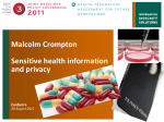 Sensitive health information and privacy