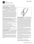 Spec Sheet — UltraSport Floodlight (GFS) | LGOUT118
