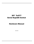 Tsi577 User Manual - Integrated Device Technology