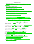 Taxonomy Review Answers