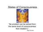 Consciousness - Coweta County Schools