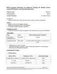 BCCA Protocol Summary for Adjuvant Therapy for Breast Cancer