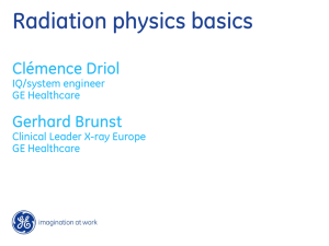 X-ray generation, interaction and detection