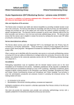 OHT monitoring scheme notes