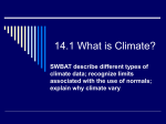 14.1 What is Climate - About Miss Brougham
