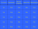 Rock and Mineral Jeopardy