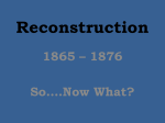 Reconstruction Master