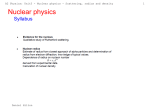 Nuclear physics