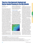 Time for a New Approach: Regional and Marine Spatial Planning for