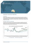 Australia`s trade since Federation - Department of Foreign Affairs