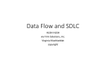 Data Flow and SDLC
