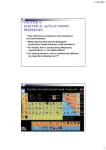 CHAPTER 4: ELECTRICAL and ELECTRONIC PROPERTIES