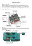 Transistor tester instructions Iinput voltage: DC6.8V