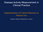 Activity - Rheumatology Information