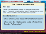 Renaissance and Reformation Section 4